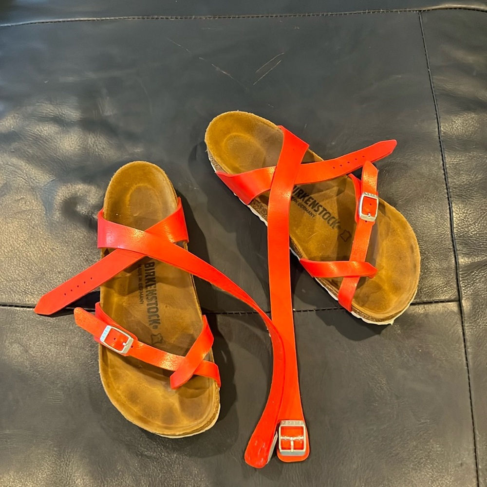 Cherry Red Birkenstock